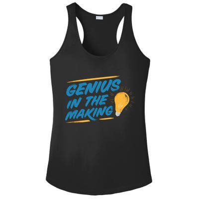 Genius In The Making Ladies PosiCharge Competitor Racerback Tank