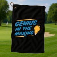 Genius In The Making Golf Towel