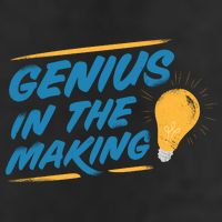 Genius In The Making Golf Towel