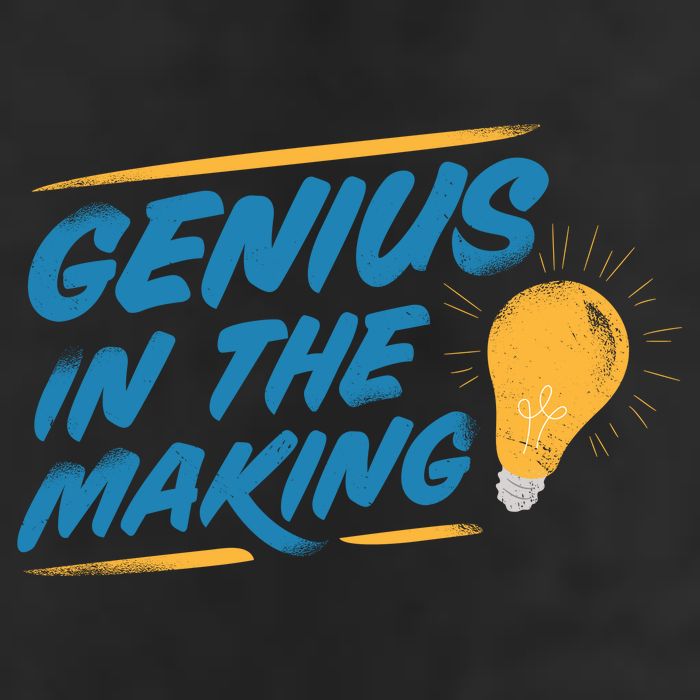 Genius In The Making Golf Towel
