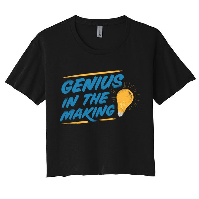 Genius In The Making Crop Top