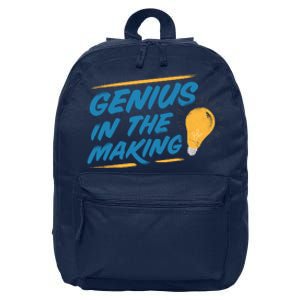 Genius In The Making 16 in Basic Backpack