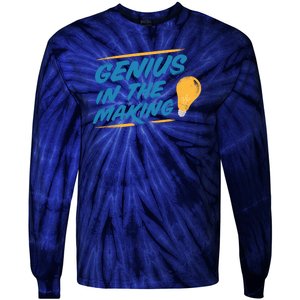 Genius In The Making Tie-Dye Long Sleeve Shirt