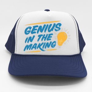 Genius In The Making Trucker Hat