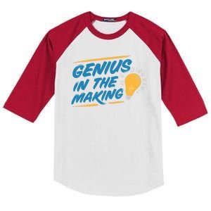 Genius In The Making Kids Colorblock Raglan Jersey