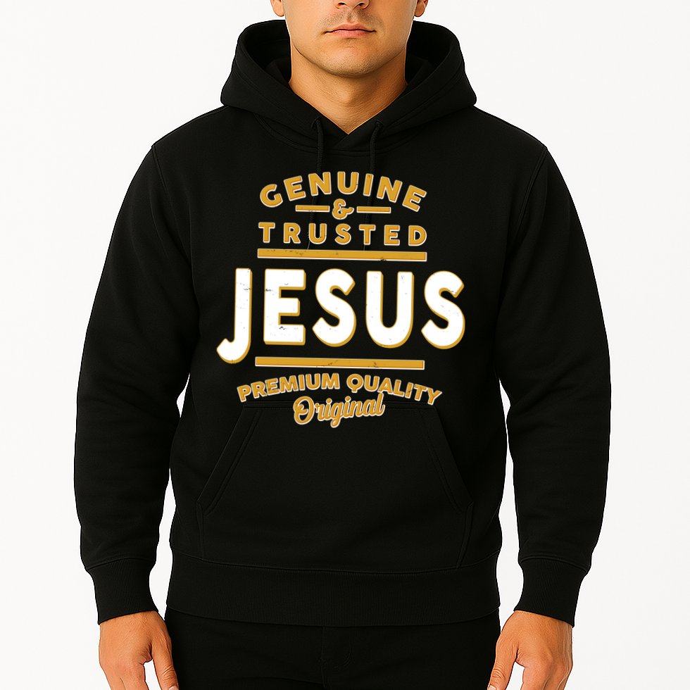 Genuine & Trusted Jesus Premium Quality Original Hoodie