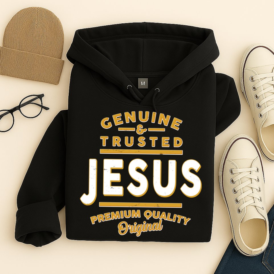Genuine & Trusted Jesus Premium Quality Original Hoodie