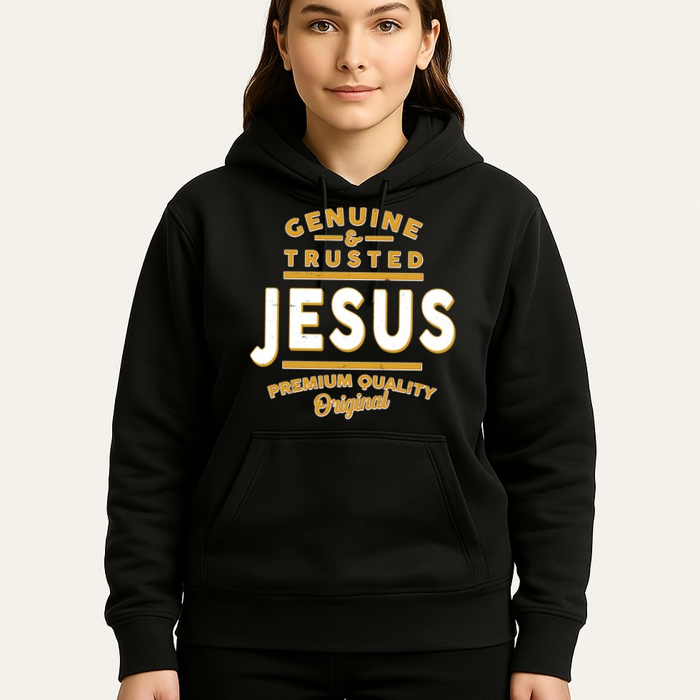 Genuine & Trusted Jesus Premium Quality Original Hoodie