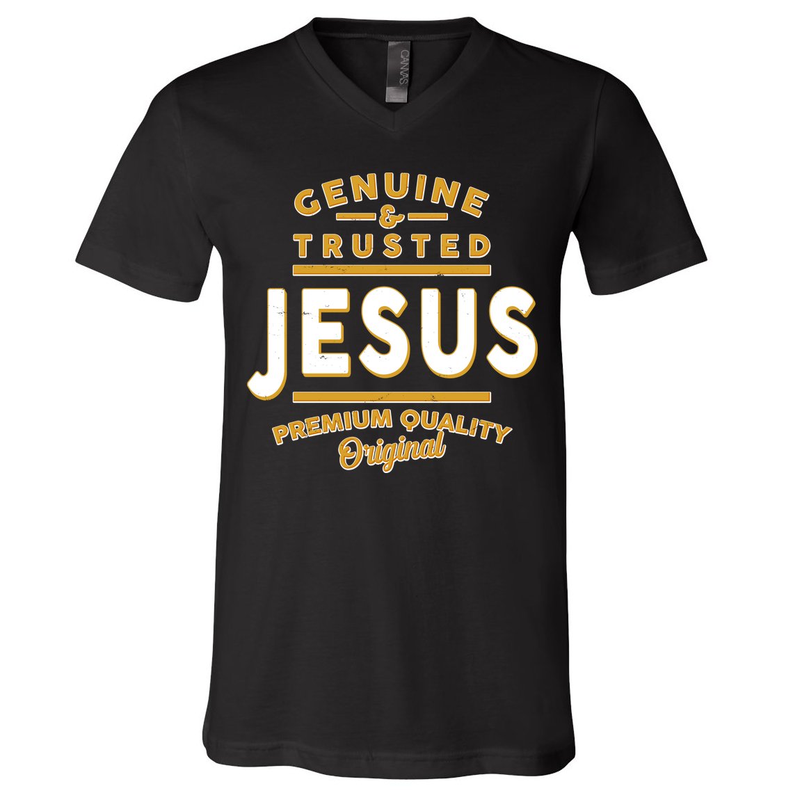 Genuine & Trusted Jesus Premium Quality Original V-Neck T-Shirt