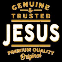 Genuine & Trusted Jesus Premium Quality Original 7-Panel Snapback Hat