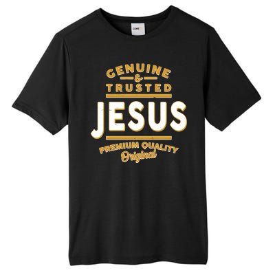 Genuine & Trusted Jesus Premium Quality Original Tall Fusion ChromaSoft Performance T-Shirt