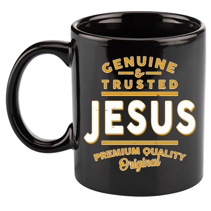 Genuine & Trusted Jesus Premium Quality Original 11oz C Handle Ceramic Mug