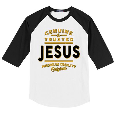 Genuine & Trusted Jesus Premium Quality Original Baseball Sleeve Shirt