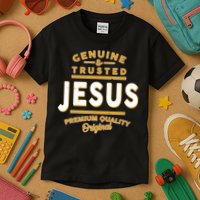 Genuine & Trusted Jesus Premium Quality Original Kids T-Shirt