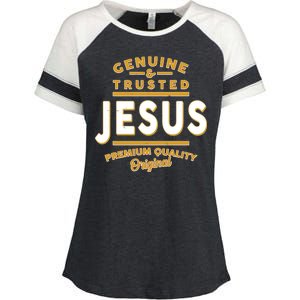 Genuine & Trusted Jesus Premium Quality Original Enza Ladies Jersey Colorblock Tee