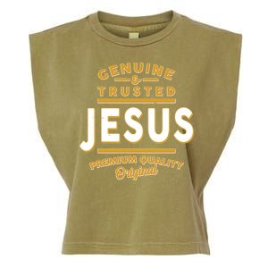 Genuine & Trusted Jesus Premium Quality Original Garment-Dyed Women's Muscle Tee