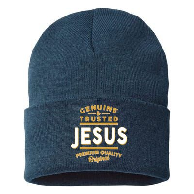 Genuine & Trusted Jesus Premium Quality Original Sustainable Knit Beanie