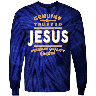 Genuine & Trusted Jesus Premium Quality Original Tie-Dye Long Sleeve Shirt