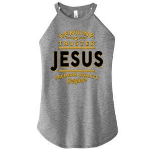 Genuine & Trusted Jesus Premium Quality Original Women's Perfect Tri Rocker Tank