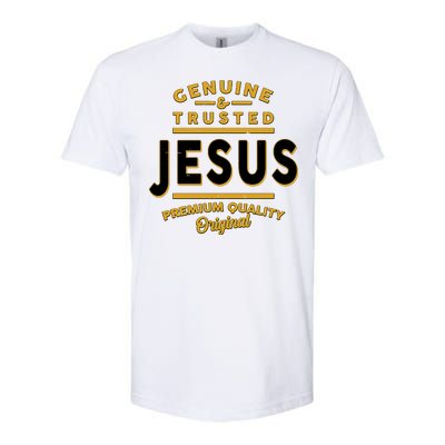 Genuine & Trusted Jesus Premium Quality Original Softstyle® CVC T-Shirt