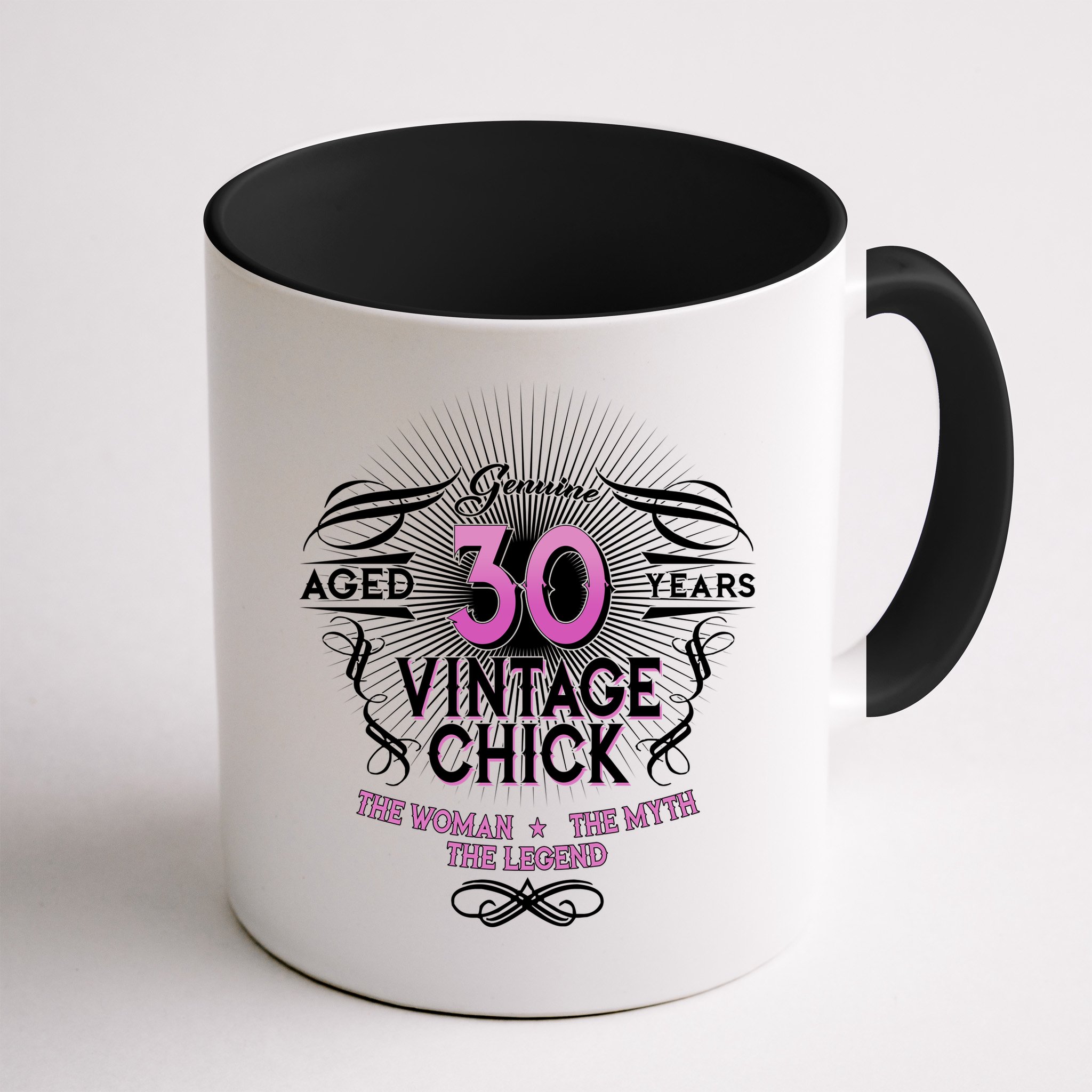 Genuine Aged 30 Years Vintage Chick 30th Birthday Mug
