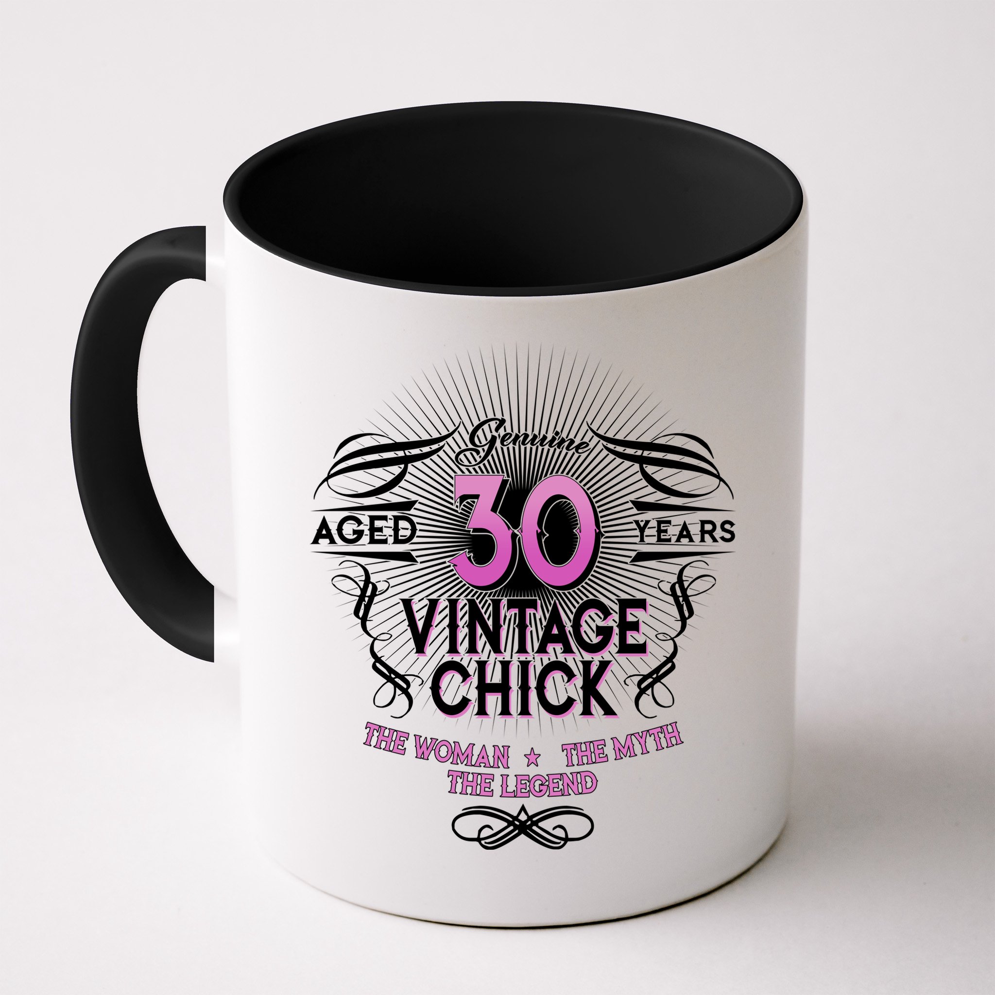 Genuine Aged 30 Years Vintage Chick 30th Birthday Mug