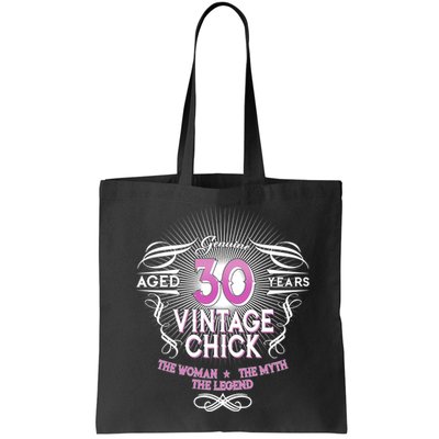 Genuine Aged 30 Years Vintage Chick 30th Birthday Bag