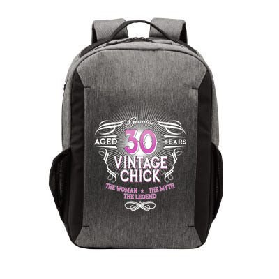 Genuine Aged 30 Years Vintage Chick 30th Birthday Vector Backpack