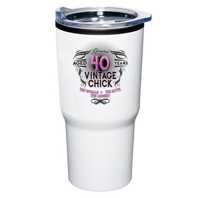 Genuine Aged 40 Years Vintage Chick 40th Birthday Tumbler