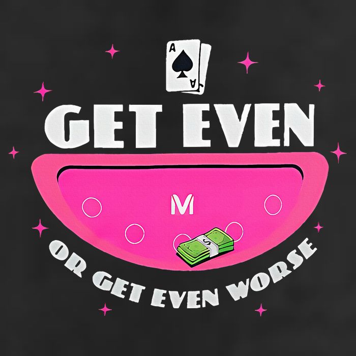 Get Even Or Get Even Worse Golf Towel