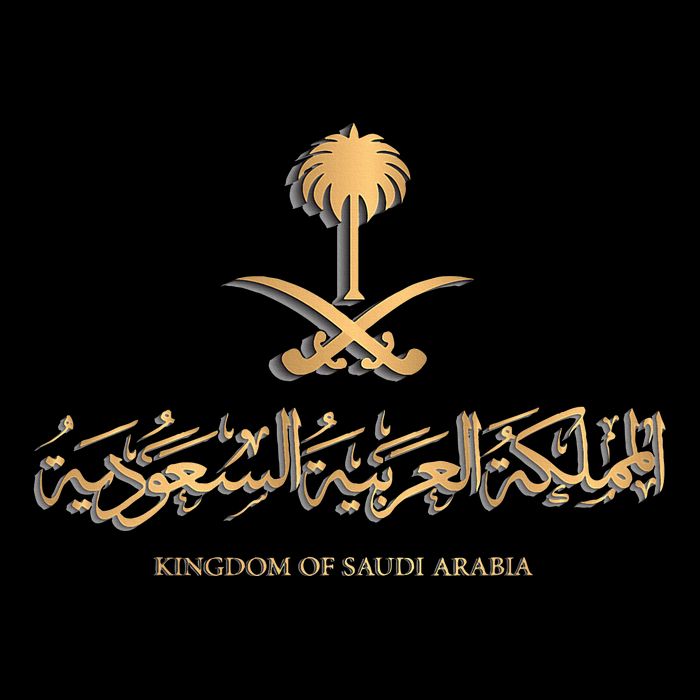 Golden Emblem Of Kingdom Of Saudi Arabia Saudi Flag 16 in Basic Backpack