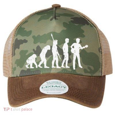 guitar evolution of a guitarist gift for guitar player Legacy Tie Dye Trucker Hat