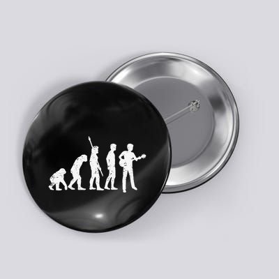 guitar evolution of a guitarist gift for guitar player Button