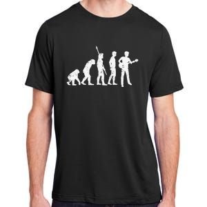 guitar evolution of a guitarist gift for guitar player Adult ChromaSoft Performance T-Shirt