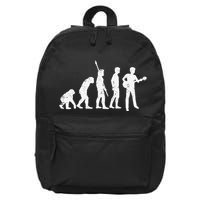 guitar evolution of a guitarist gift for guitar player 16 in Basic Backpack