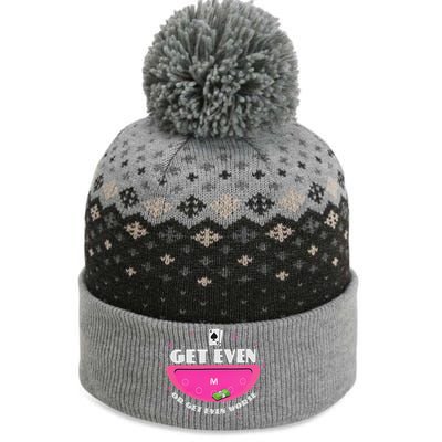 Get Even Or Get Even Worse The Baniff Cuffed Pom Beanie