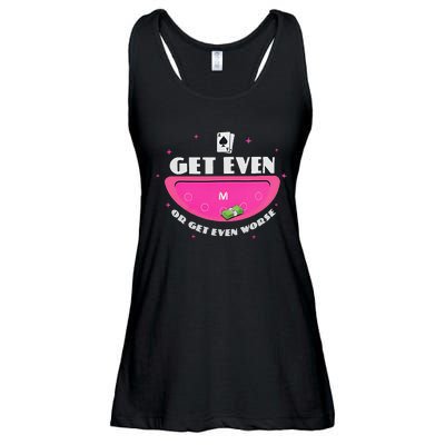 Get Even Or Get Even Worse Ladies Essential Flowy Tank