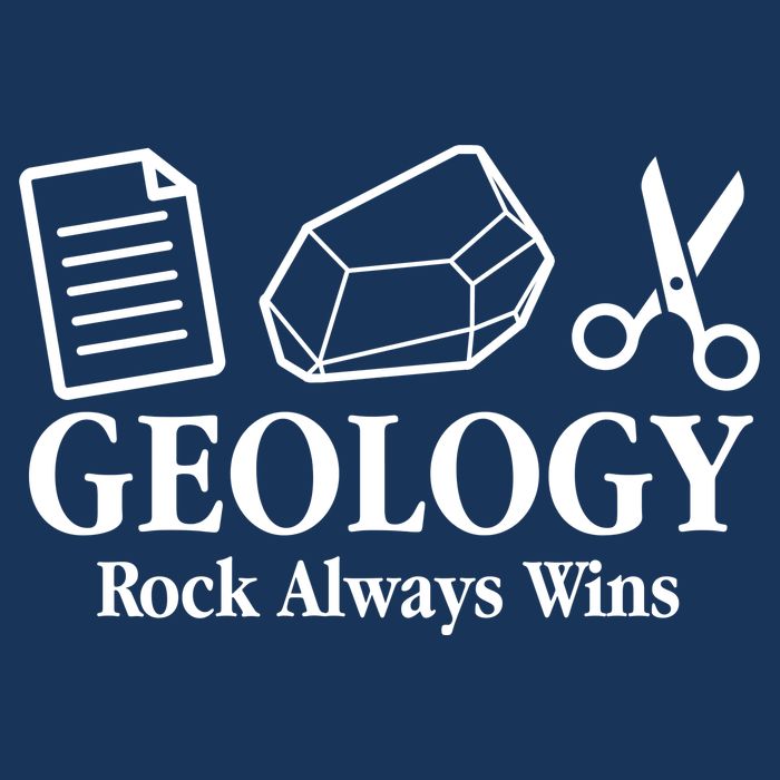 Geology Rock Always Wins Apron