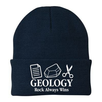 Geology Rock Always Wins Beanie