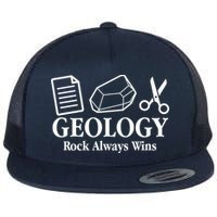Geology Rock Always Wins Flatbill Hat