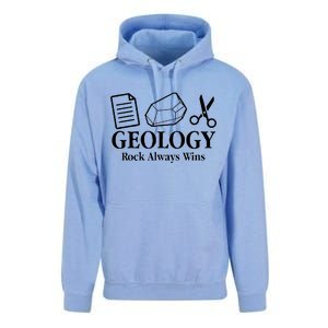 Geology Rock Always Wins Unisex Surf Hoodie