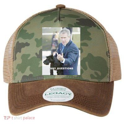 George Bush Middle Finger Legacy Tie Dye Trucker Hat
