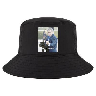 George Bush Middle Finger Cool Comfort Performance Bucket Hat