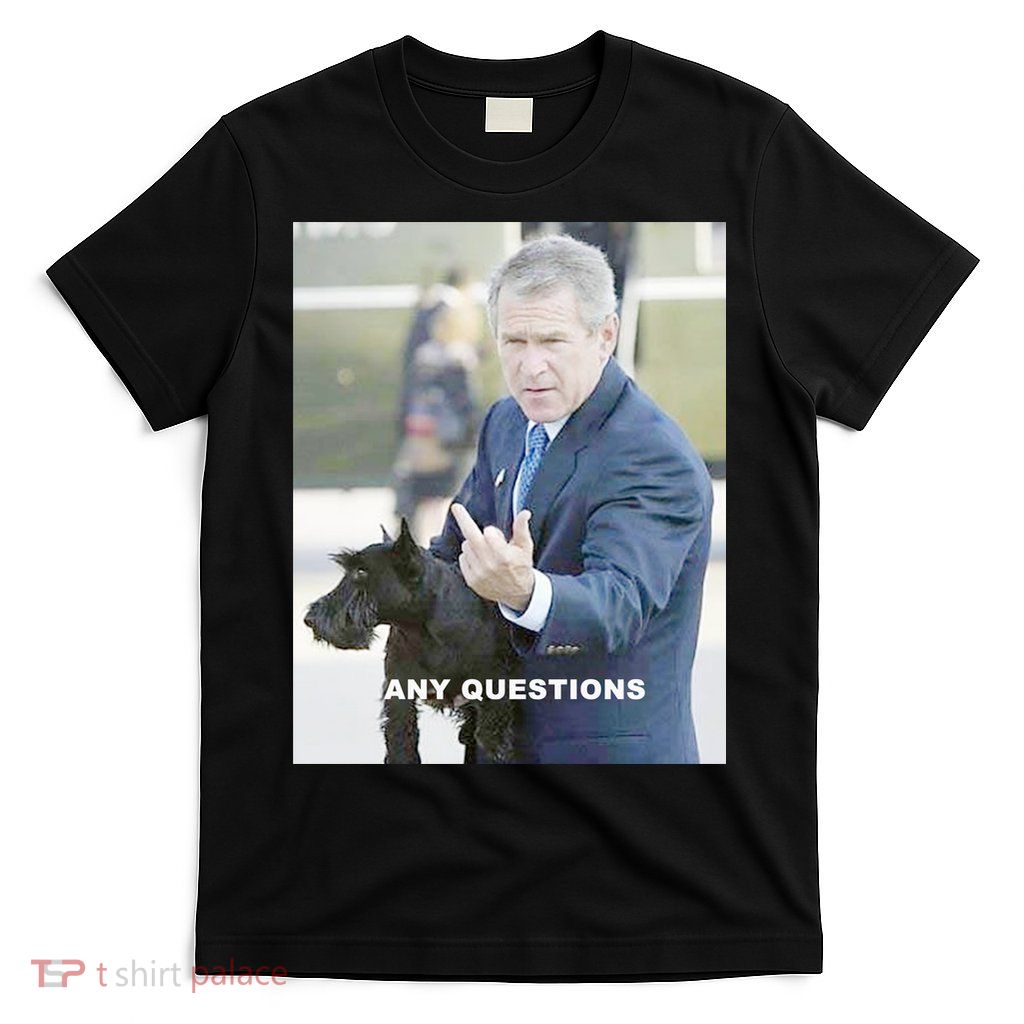 George Bush Middle Finger T-Shirt
