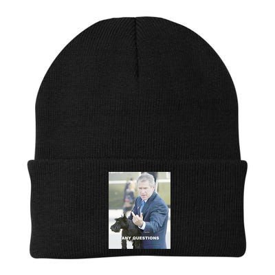 George Bush Middle Finger Beanie