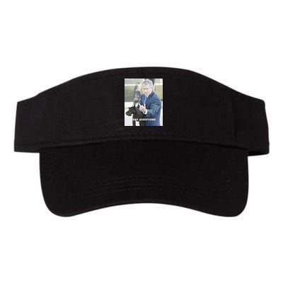 George Bush Middle Finger Visor