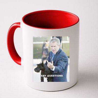 George Bush Middle Finger Coffee Mug