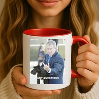 George Bush Middle Finger Mug