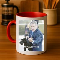 George Bush Middle Finger Mug