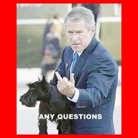 George Bush Middle Finger Mug
